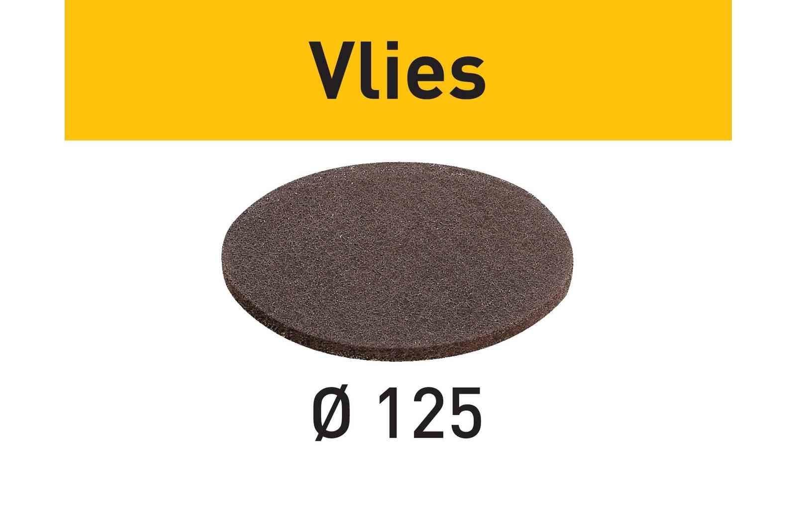 Nonwoven zımpara STF D125 MD 100 VL/10 Vlies