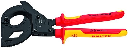 KNIPEX 95 36 315A CIRCIR MEKANİZMALI VDE KABLO MAKASI