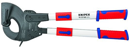 KNIPEX 95 32 060 TELESKOPİK KOLLU CIRCIRLI KABLO MAKASI