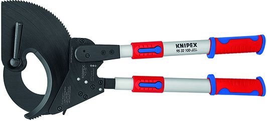 KNIPEX 95 32 100 TELESKOPİK KOLLU CIRCIR KABLO MAKASI