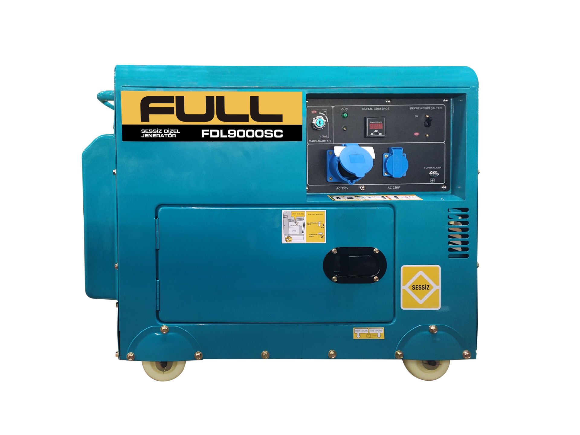 FULL FDL9000SC KABİNLİ DİZEL JENERATÖR