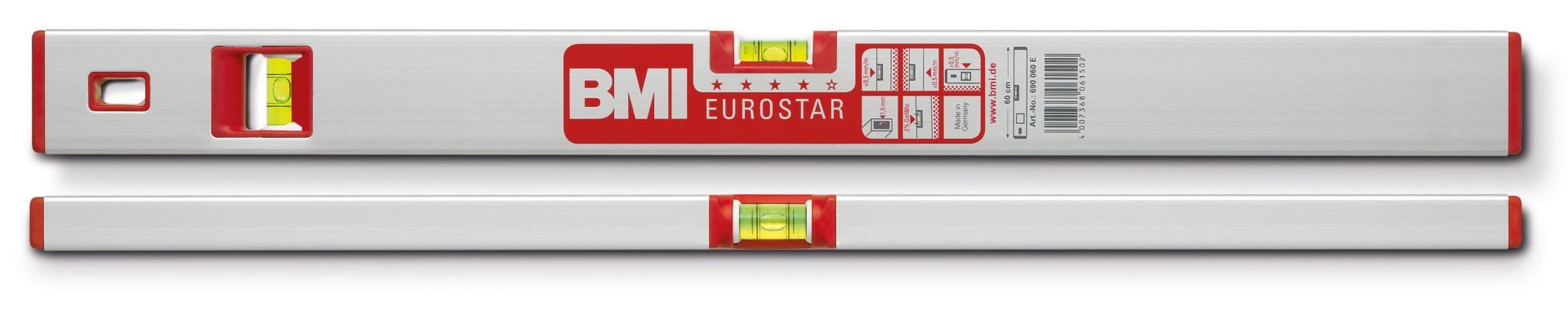 BMI EURO STAR 690200E ALÜMİNYUM SU TERAZİSİ 200cm