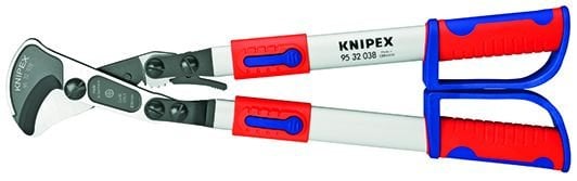 TELESKOPİK KOLLU CIRCIRLI KABLO MAKASI 570-770 mm