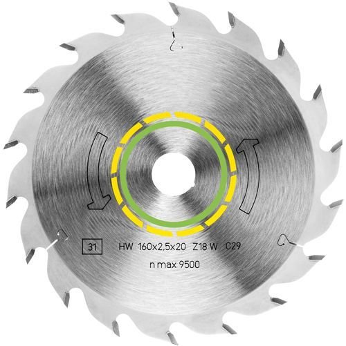Daire testere bıçağı HW 350x3,5x30 W24 WOOD STANDARD