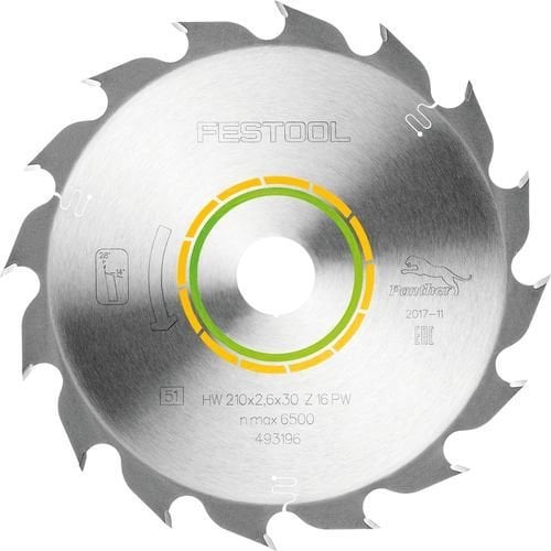 Daire testere bıçağı HW 210x2,6x30 PW16 WOOD RIP CUT