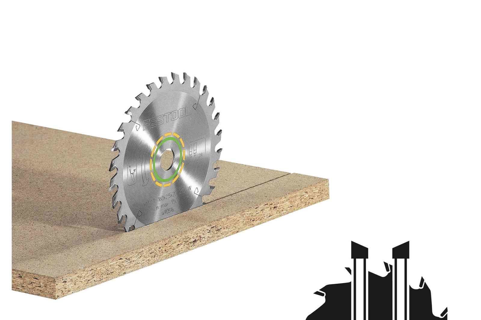 Daire testere bıçağı HW 160x2,2x20 W28 WOOD UNIVERSAL