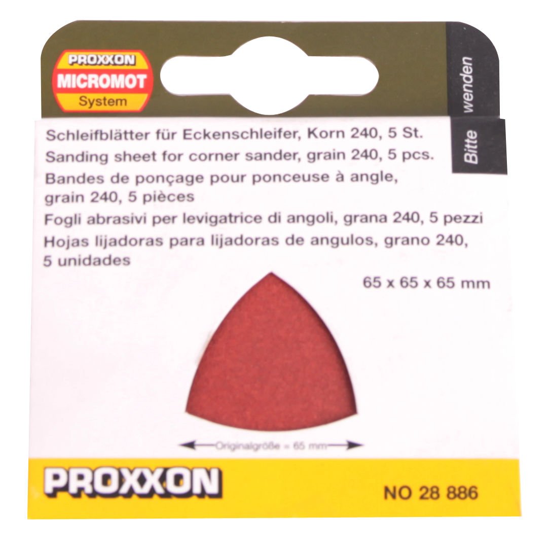 PROXXON 28886 ZIMPARA KAĞIDI 5 ADET
