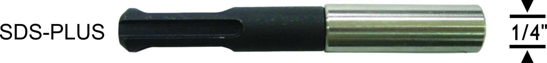 PROSCR SCR03035 - SDS-PLUS x 75mm x 1/4” ADAPTÖR