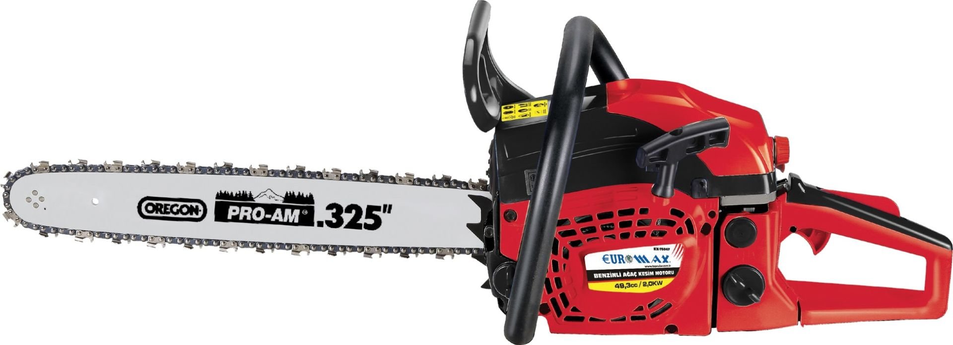 EUROMAX EX75047 BENZİNLİ AĞAÇ KESİM MOTORU