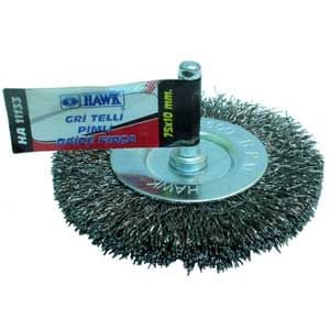 HAWK HA11135 GRİ TELLİ PİMLİ DAİRE FIRÇA