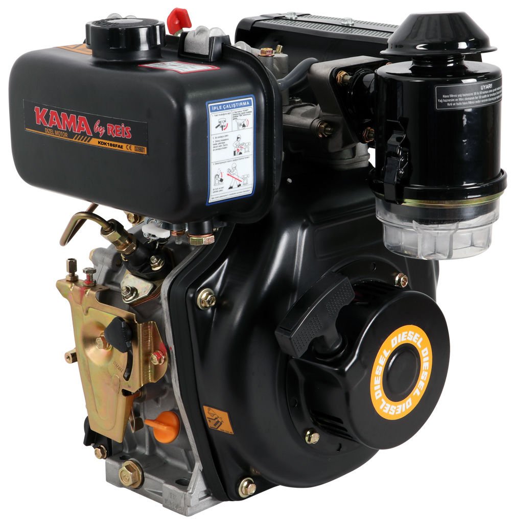 KAMA BY REIS KDK186FAE MARŞLI DİZEL MOTOR