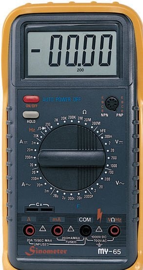 MASTECH MY-65 ISI ÖLÇÜM ÖZELLİKLİ DİJİTAL MULTİMETRE