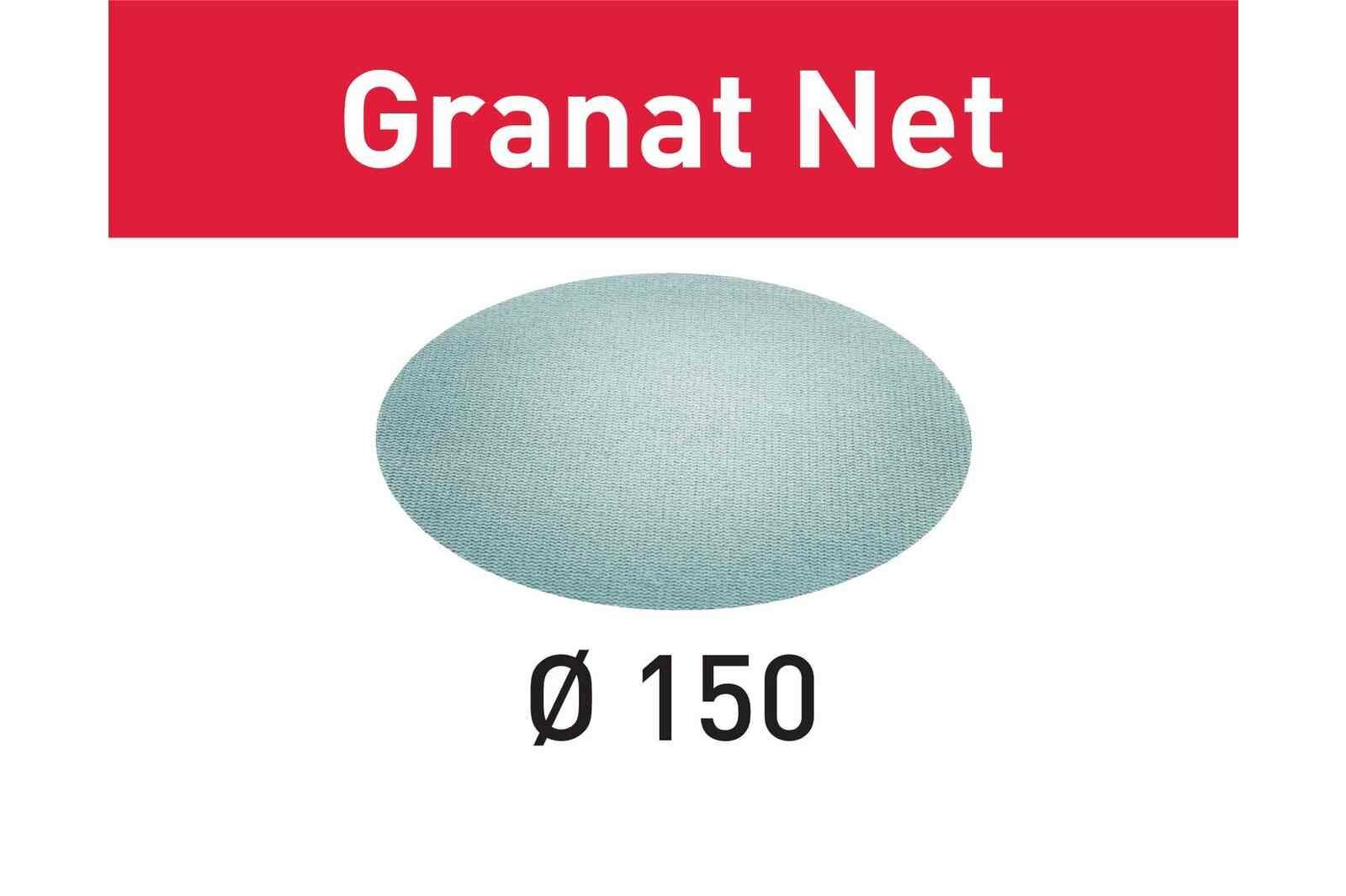 Fileli zımparalama malzemesi STF D150 P240 GR NET/50 Granat Net