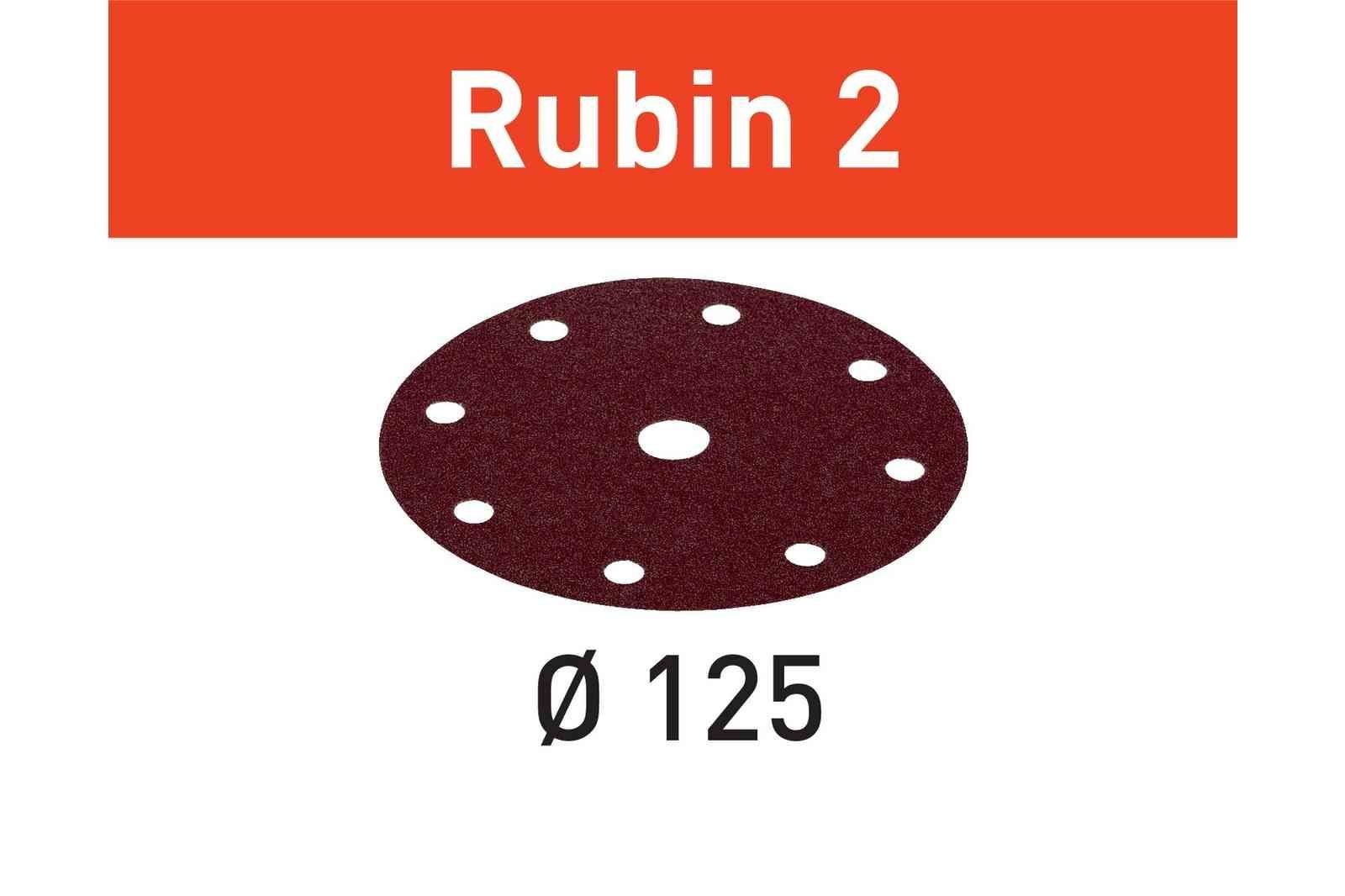 Taşlama taşı STF D125/8 P180 RU2/10 Rubin 2