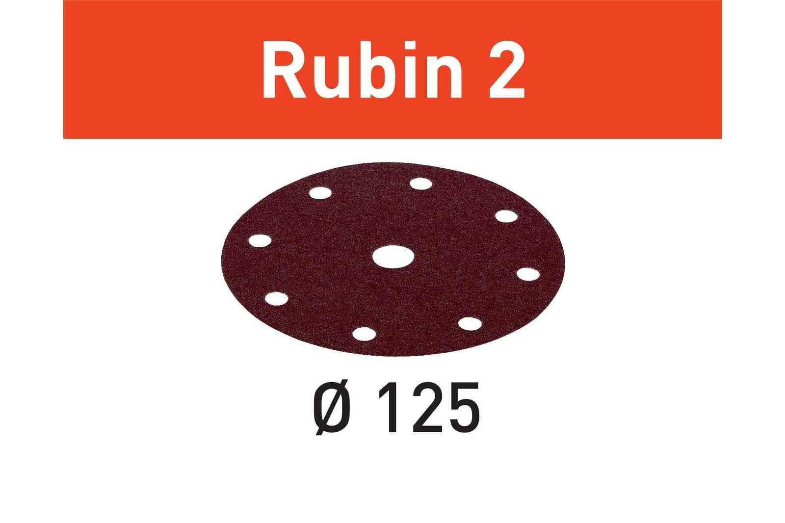 Taşlama taşı STF D125/8 P220 RU2/10 Rubin 2