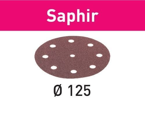 Taşlama taşı STF D125/8 P80 SA/25 Saphir