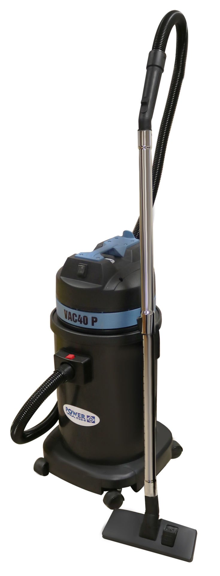 POWERWASH VAC40P TEK MOTORLU ISLAK KURU VAKUM MAKİNASI
