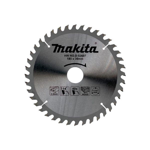 MAKITA D-52607 10'lu 185mm x 40 Diş DAİRE TESTERE