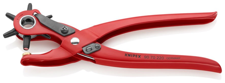 KNIPEX 90 70 220 DÖNER KAFALI DELİK AÇMA PENSİ