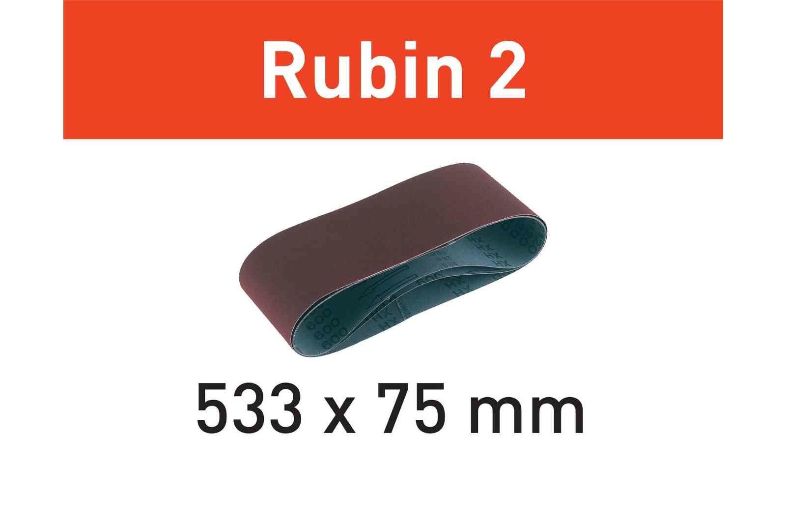 Zımpara bant L533X 75-P150 RU2/10 Rubin 2