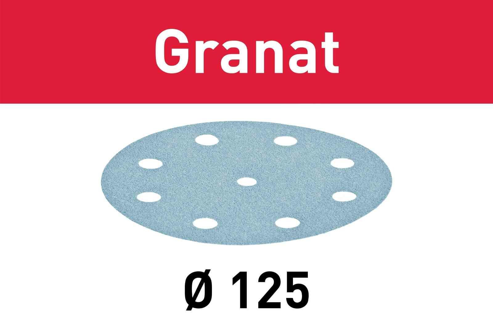 Taşlama taşı STF D125/8 P240 GR/100 Granat