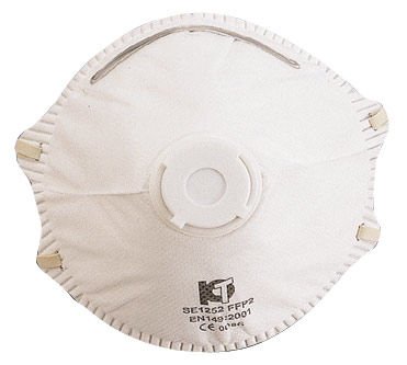 MAXSAFETY SE1252 FFP 2 D VALVED PARTICULATE RESPIRATOR