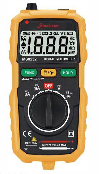 MASTECH HS8232 MİNİ DİJİTAL MULTİMETRE
