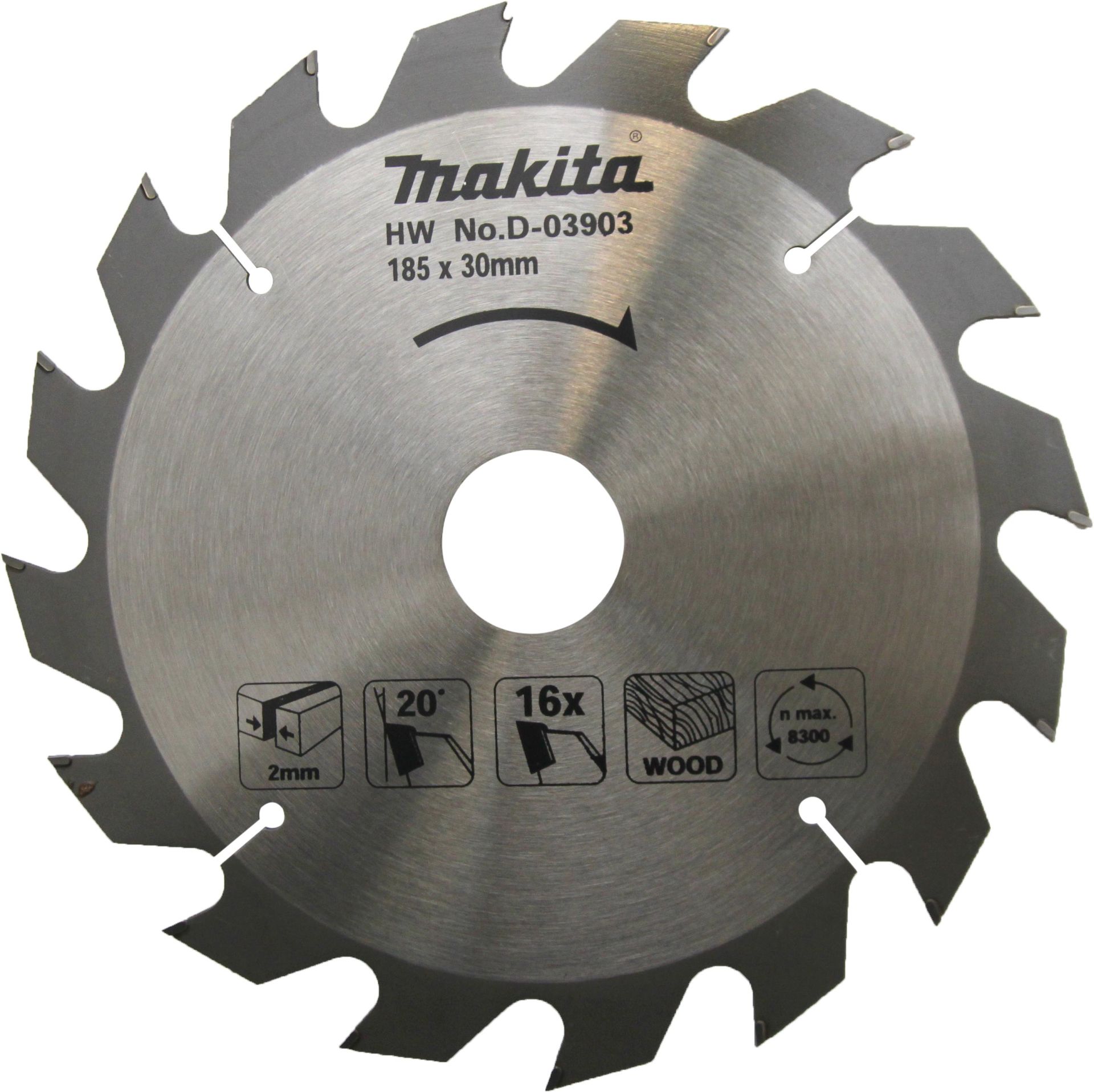 MAKITA D-03903 DAİRE TESTERE 185X16DİŞ