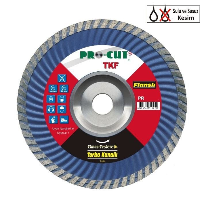PRO-CUT 51122 180 TKF FLANŞLI ELMAS TESTERE