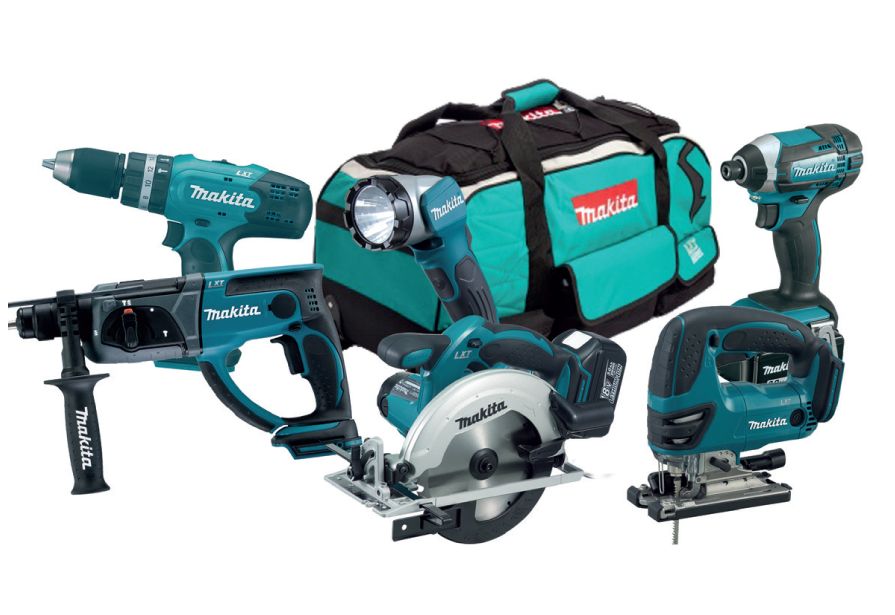 MAKITA DHP453Z + DTD152Z + DSS611Z + DJV180Z + DHR202Z + DML802Z