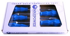 MAXPOWER MX135L  5'Lİ LOKMA TORNAVİDA SETİ