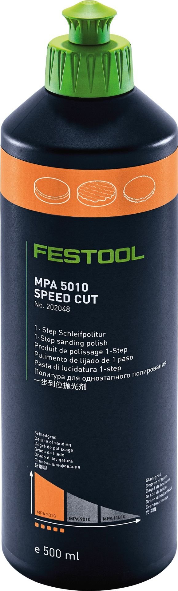 Polisaj malzemesi MPA 5010 OR/0,5L
