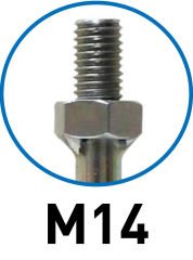 MAXPOWER MX120-M14  YUVARLAK SARIM KARIŞTIRICI UÇ