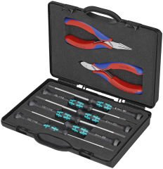 KNIPEX 00 20 18 ELEKTRONİKÇİ PENSE SETİ