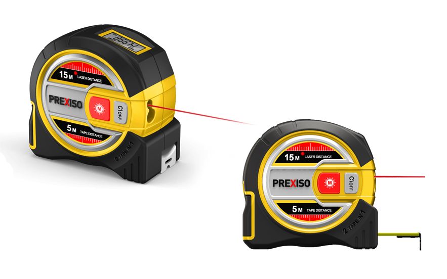 PREXISO PLT15 LAZERLİ ŞERİT METRE