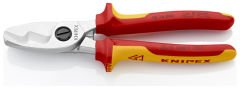 KNIPEX 95 16 200 ÇİFT BIÇAKLI KABLO MAKASI