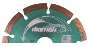 SEGMANLI TİP ELMAS TESTERE 125 mm