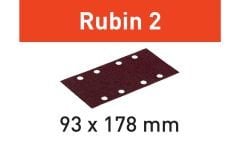 Zımparalama çizikleri STF 93X178/8 P40 RU2/50 Rubin 2