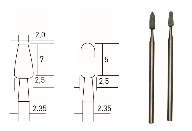 PROXXON 28270 KARBÜR TAŞLAMA UÇLARI