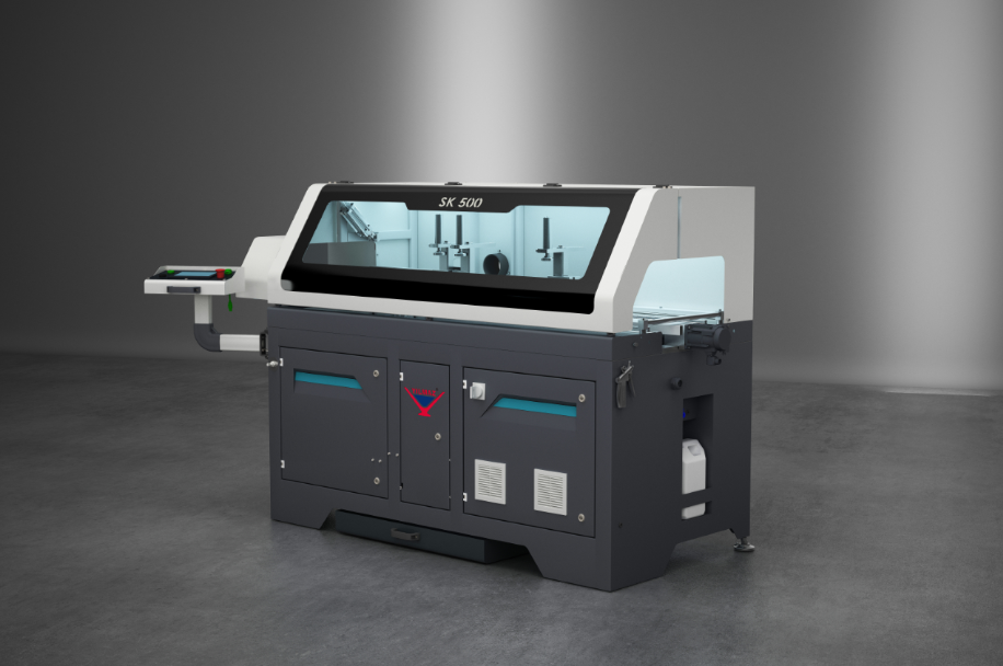 SK 500 D - Otomatik Kesme ve Delik Delme Makinesi
