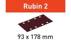 Zımparalama çizikleri STF 93X178/8 P220 RU2/50 Rubin 2