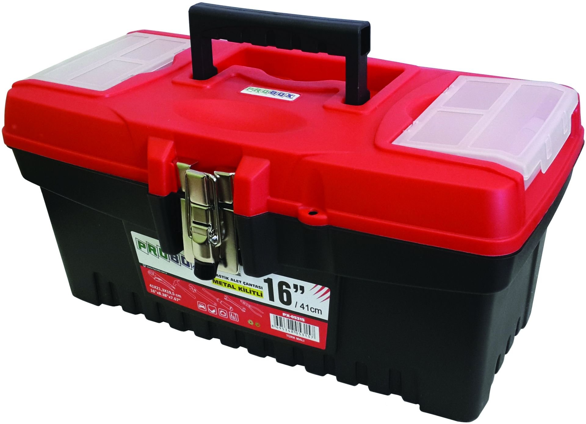 PROBOX PX05311 - 13'' METAL KİLİTLİ TAKIM ÇANTASI