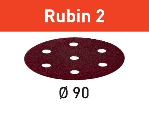 Taşlama taşı STF D90/6 P100 RU2/50 Rubin 2