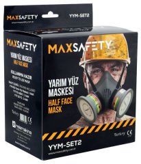 MAXSAFETY YYM-SET2  YYM-100 MASKE + YYF-110 ABEK1 + YYF-120 P2