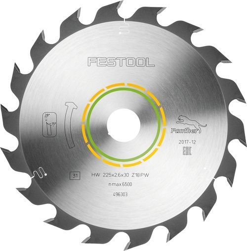 Daire testere bıçağı HW 225x2,6x30 PW18 WOOD RIP CUT