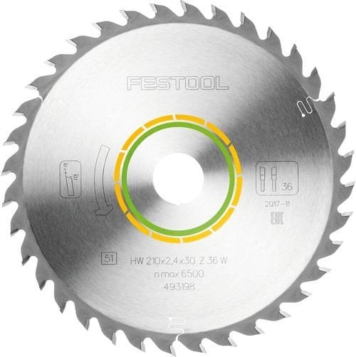 Daire testere bıçağı HW 210x2,4x30 W36 WOOD UNIVERSAL