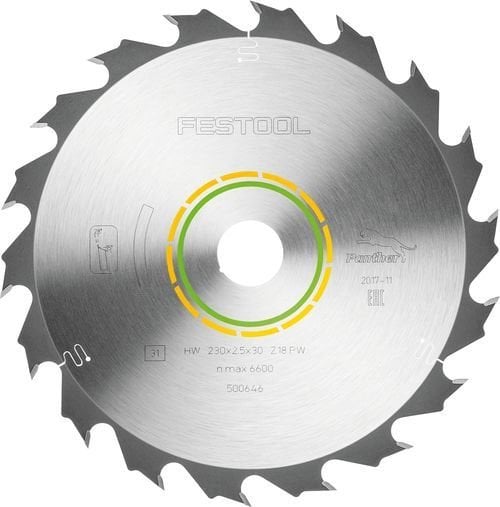 Daire testere bıçağı HW 230x2,5x30 PW18 WOOD RIP CUT