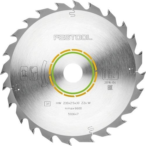 Daire testere bıçağı HW 230x2,5x30 W24 WOOD STANDARD