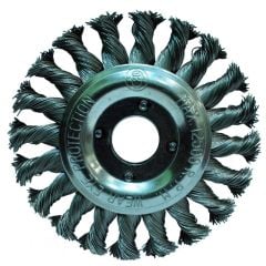 GRİ BURMA TELLİ DAİRE FIRÇA 200 mm