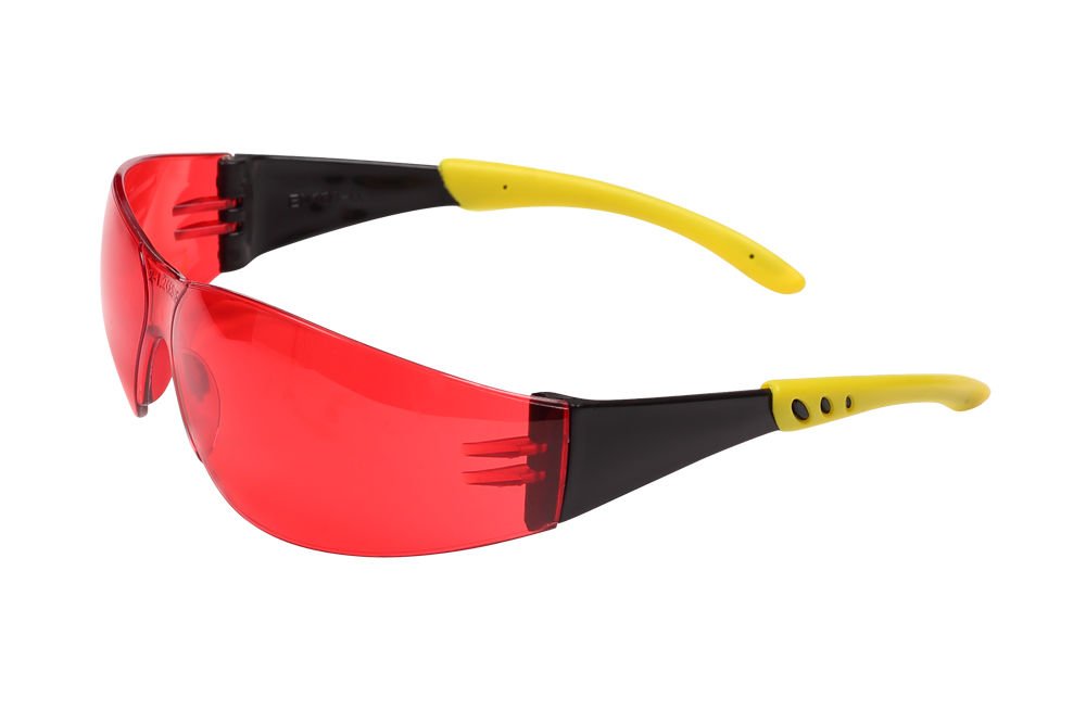 MAXSAFETY S500 DYNAMIC - BUĞULANMAZ KIRMIZI CAM GÖZLÜK